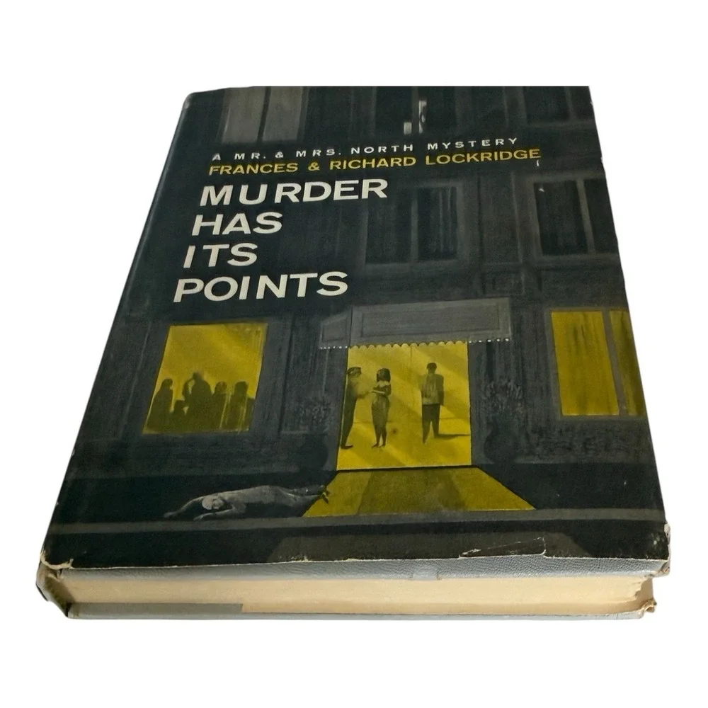 Murder Has Its Points, Lockridge, Mr. & Mrs.‎ North Mystery 1961 Hardcover, BCE